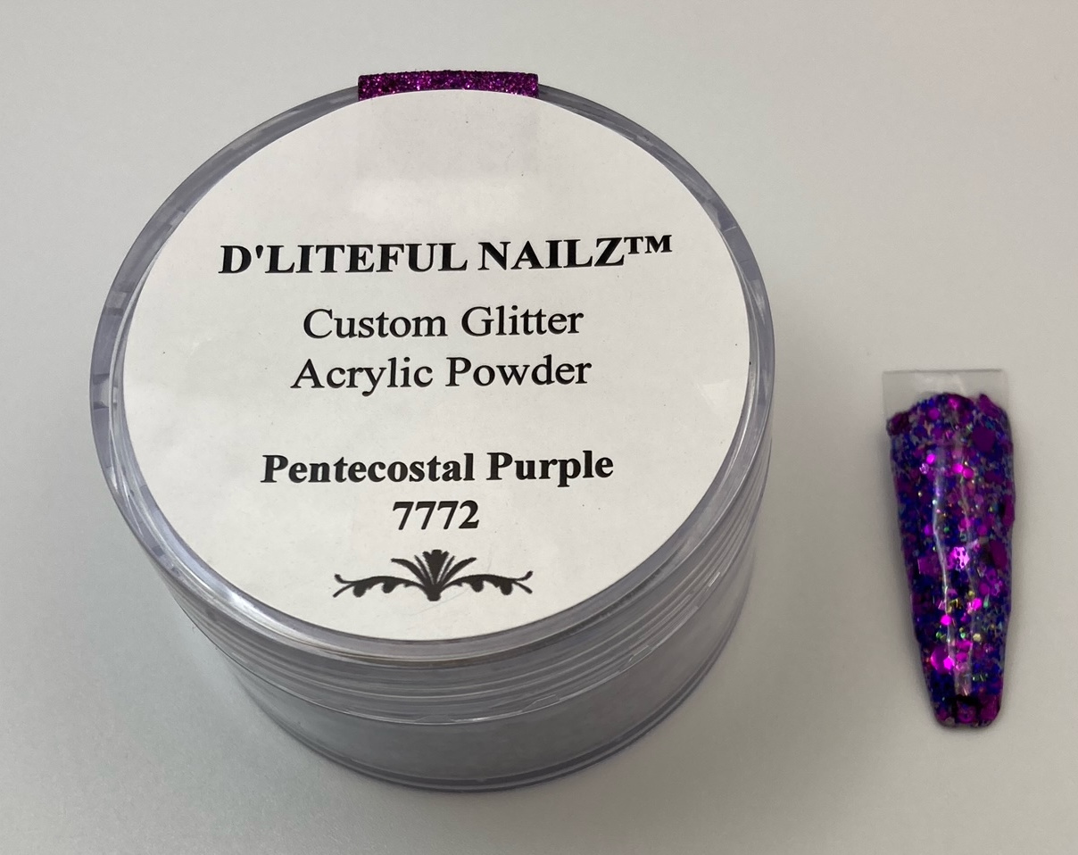 Custom Glitter Acrylic Powder - IN STOCK - Image 4